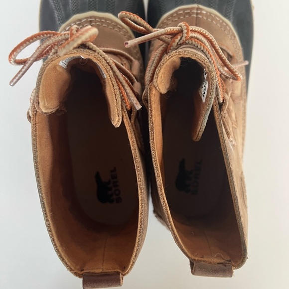 Sorel Women's Out N about Leather Snow Boot, Elk (Tan), size 8 - Picture 12 of 13